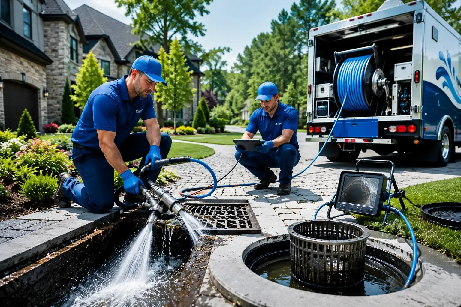 Local outdoor drain cleaning professionals in Rescue, CA